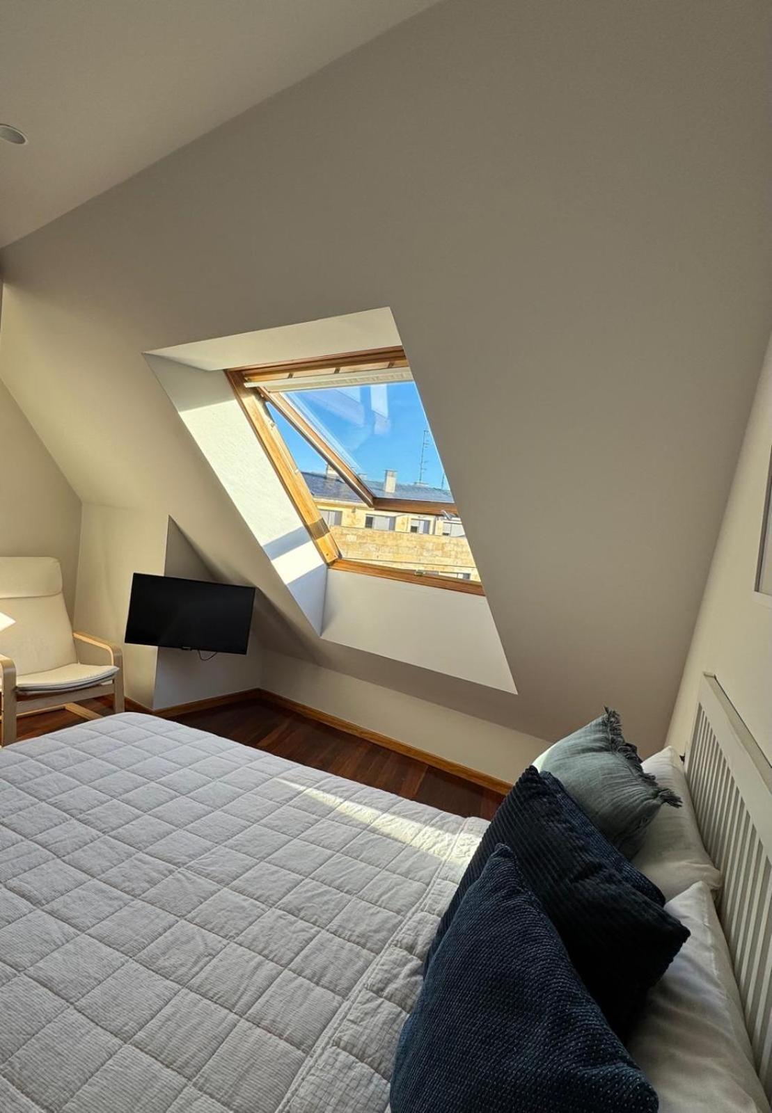 Duplex Olas De Рибадео Экстерьер фото