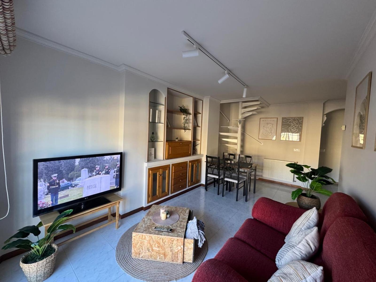 Duplex Olas De Рибадео Экстерьер фото