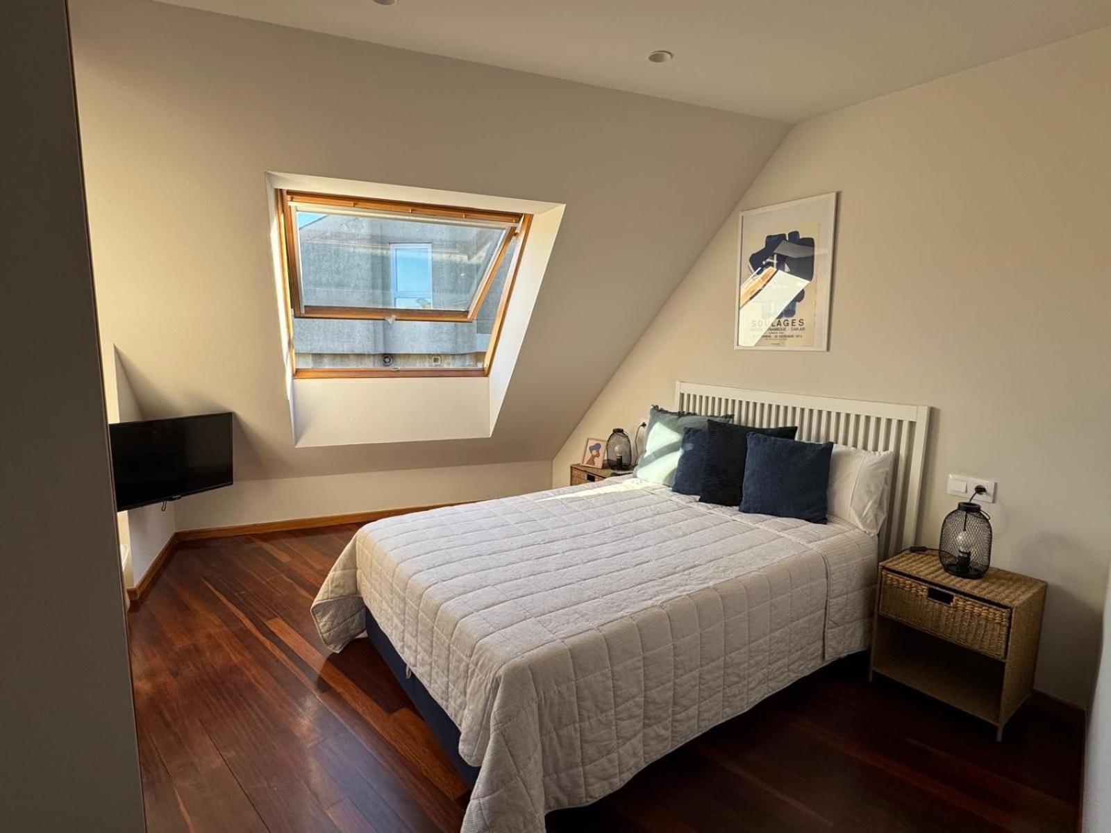 Duplex Olas De Рибадео Экстерьер фото